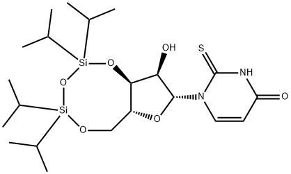 Uridine, 3',5'-O-[1,1,3,3-tetrakis(1-methylethyl)-1,3-disiloxanediyl]-2-thio- (9CI)