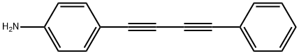 Benzenamine, 4-(4-phenyl-1,3-butadiyn-1-yl)- 结构式