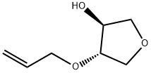 3-Furanol, tetrahydro-4-(2-propen-1-yloxy)-, (3S,4S)- 结构式