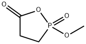 1,2-Oxaphospholan-5-one, 2-methoxy-, 2-oxide