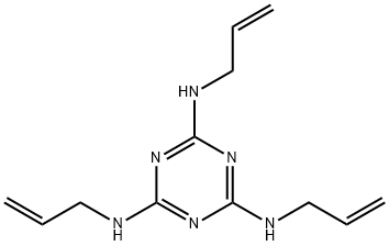 N,N',N''-三烯丙基蜜胺,30360-21-5,结构式