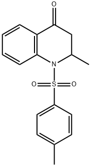 2-Methyl-1-tosyl-2,3-dihydroquinolin-4(1H)-one Struktur