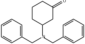 3-(二苄基氨基)环己酮, 30539-21-0, 结构式