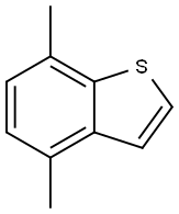 Benzo[b]thiophene, 4,7-dimethyl- Struktur