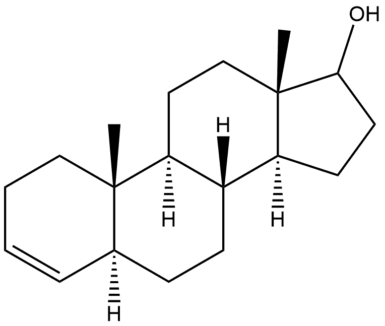 Androst-3-en-17-ol, (5α)- (9CI) Structure