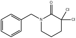 2-Piperidinone, 3,3-dichloro-1-(phenylmethyl)-