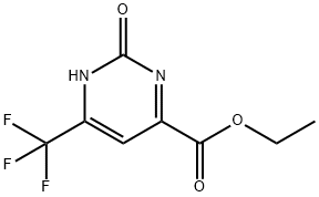 2-氧代-6-(三氟甲基)-1,2-二氢嘧啶-4-羧酸乙酯,306960-79-2,结构式