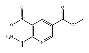 3-Pyridinecarboxylic acid, 6-hydrazinyl-5-nitro-, methyl ester