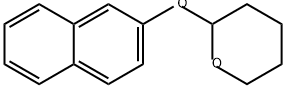 2H-Pyran, tetrahydro-2-(2-naphthalenyloxy)- 结构式