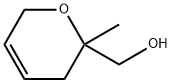 (2-methyl-3,6-dihydro-2H-pyran-2-yl)methanol 化学構造式