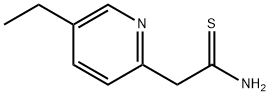 2-Pyridineethanethioamide, 5-ethyl- Struktur