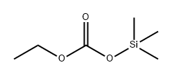 Carbonic acid, ethyl trimethylsilyl ester 结构式