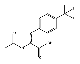 2-Propenoic acid, 2-(acetylamino)-3-[4-(trifluoromethyl)phenyl]-