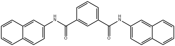 N~1~,N~3~-di(2-naphthyl)isophthalamide Struktur