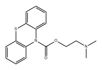 10H-Phenothiazine-10-carboxylic acid, 2-(dimethylamino)ethyl ester
