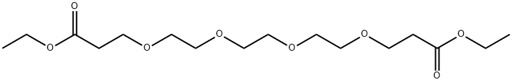 4,7,10,13-Tetraoxahexadecanedioic acid, 1,16-diethyl ester Struktur