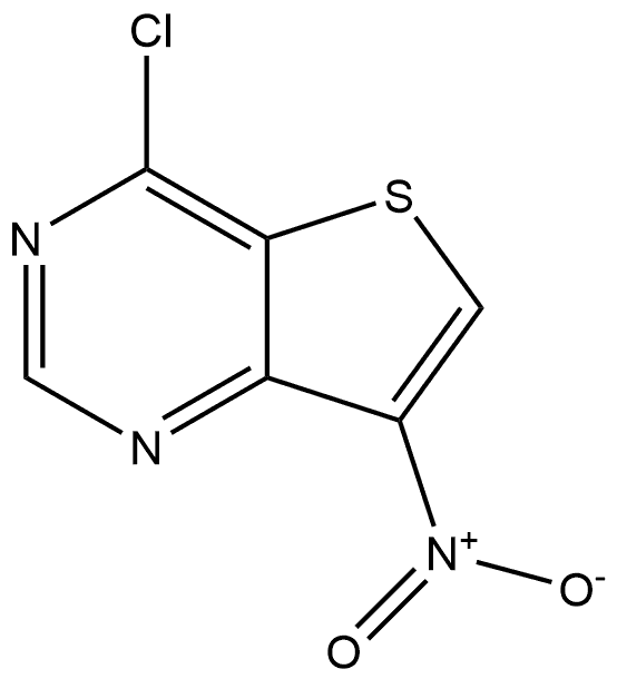 4-chloro-7-nitrothieno[3,2-d]pyrimidine Structure