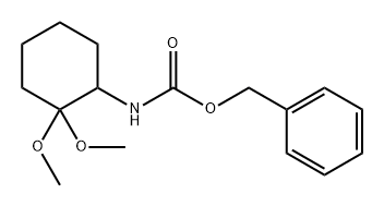 Carbamic acid, (2,2-dimethoxycyclohexyl)-, phenylmethyl ester (9CI),31236-57-4,结构式