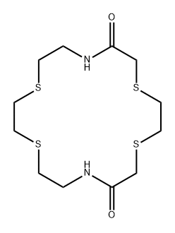 1,4,10,13-Tetrathia-7,16-diazacyclooctadecane-6,17-dione,31249-86-2,结构式