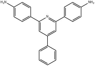 4,4'-(4-苯基吡啶-2,6-二基)二苯胺 结构式