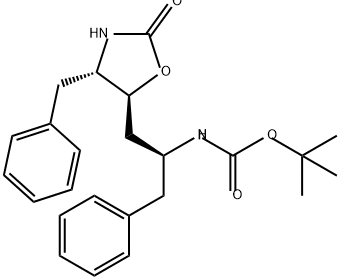 312905-03-6 Carbamic acid, N-[(1S)-1-[[(4S,5S)-2-oxo-4-(phenylmethyl)-5-oxazolidinyl]methyl]-2-phenylethyl]-, 1,1-dimethylethyl ester