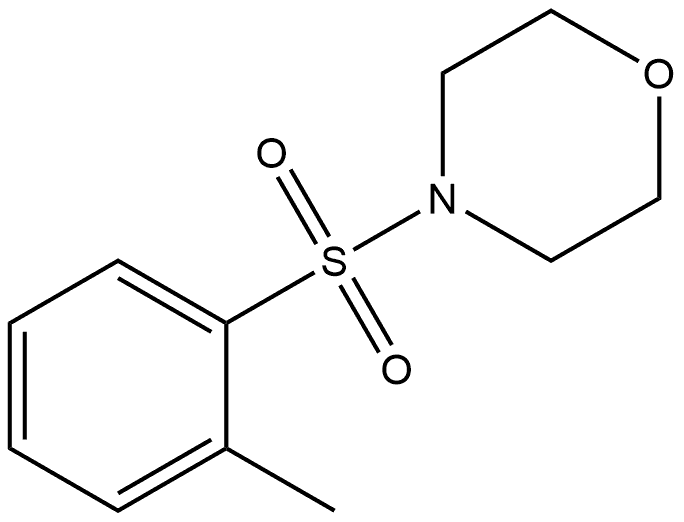 4-(o-tolylsulfonyl)morpholine Structure