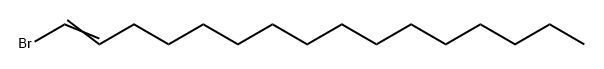 1-Hexadecene, 1-bromo- Structure