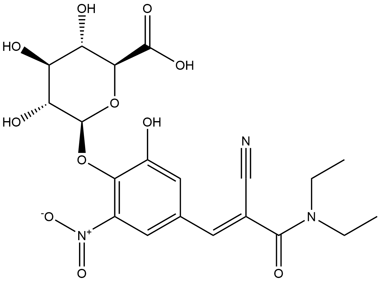Entacapone 4-β-D-Glucuronide,314058-42-9,结构式