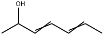 2,4-Heptadiene-6-ol, 31458-72-7, 结构式