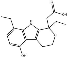 5-hydroxyetodolac, 314734-19-5, 结构式