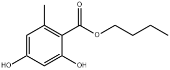 苔色酸丁酯,31489-30-2,结构式