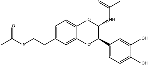 乙酰多巴胺二聚体,315188-82-0,结构式