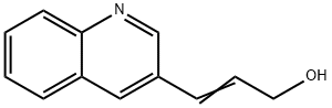 3-(Quinolin-3-yl)prop-2-en-1-ol Struktur
