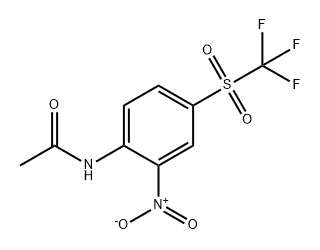 Acetamide, N-[2-nitro-4-[(trifluoromethyl)sulfonyl]phenyl]-