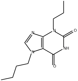 7-butyl-3-propyl-2,3,6,7-tetrahydro-1H-purine-2,6-
dione Structure