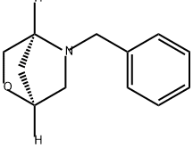 2-Oxa-5-azabicyclo[2.2.1]heptane, 5-(phenylmethyl)-, (1S,4S)- Structure