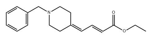 2-Butenoic acid, 4-[1-(phenylmethyl)-4-piperidinylidene]-, ethyl ester, (2E)-
