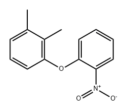 Benzene, 1,2-dimethyl-3-(2-nitrophenoxy)- Structure