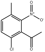 Ethanone, 1-(6-chloro-3-methyl-2-nitrophenyl)-,31775-96-9,结构式