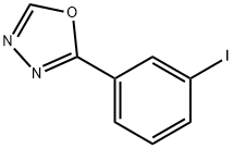 1,3,4-Oxadiazole, 2-(3-iodophenyl)- Structure