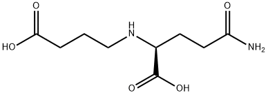 N-γ-L-glutamyl-4-aminobutyric acid Struktur