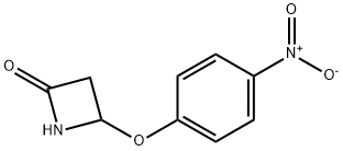 4-(4-nitrophenoxy)azetidin-2-one Structure