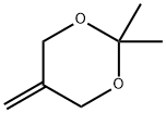 1,3-Dioxane, 2,2-dimethyl-5-methylene- 化学構造式