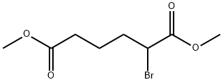 2-Bromo-1,6-dimethyl Ester Hexanedioic Acid, 3196-19-8, 结构式