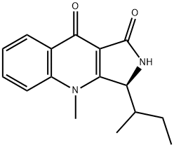 Quinolactacin A 化学構造式