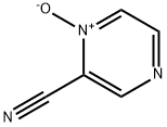 2-PYRAZINECARBONITRILE1-OXIDE 化学構造式
