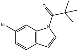 321745-87-3 1-(6-溴-1H-吲哚-1-基)-2,2-二甲基-1-丙酮