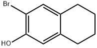 2-Naphthalenol, 3-bromo-5,6,7,8-tetrahydro- 结构式