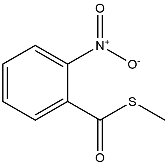 S-methyl 2-nitrobenzothioate Structure