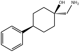 Cyclohexanol, 1-(aminomethyl)-4-phenyl-, trans-,32397-59-4,结构式